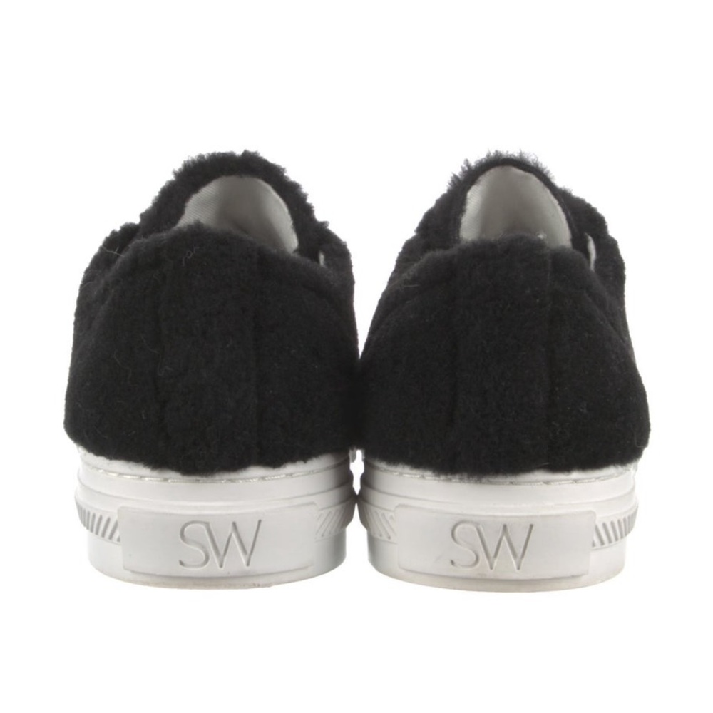 Stuart Weitzman | Shearling Colorblock Pattern Sn… - image 3